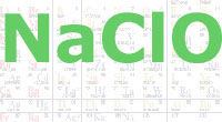 Хімічна формула: NaClO (Хлорозон)
