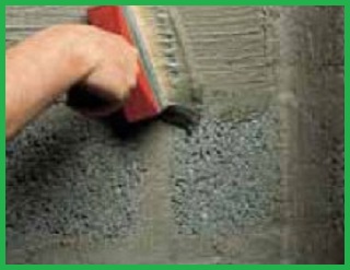 Даний вид гідроізоляції виконується тільки на поверхнях з пористою структурою, такі як бетон, цегла або вапнякові блоки