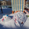 Зимове оформлення ділянки дитячого саду   Улюблена пора року