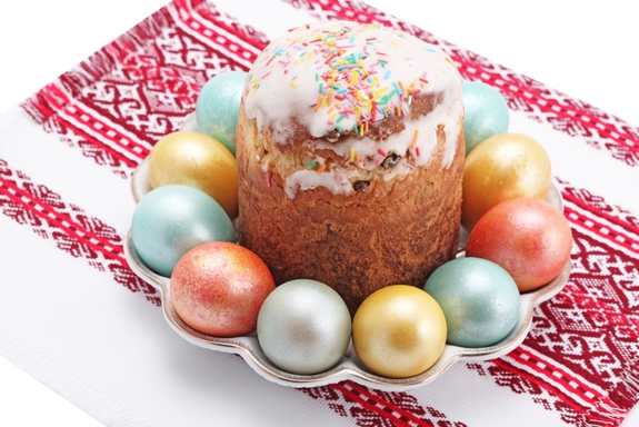 Блюдо, з якого віруючі традиційно починають недільний великодній ранок, - це фарбовані яйця